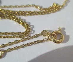 Collier pendentif en or jaune