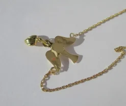Collier pendentif en or jaune