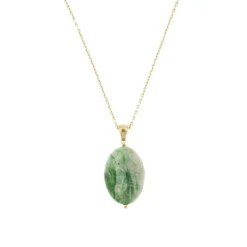 Collier pendentif jade
