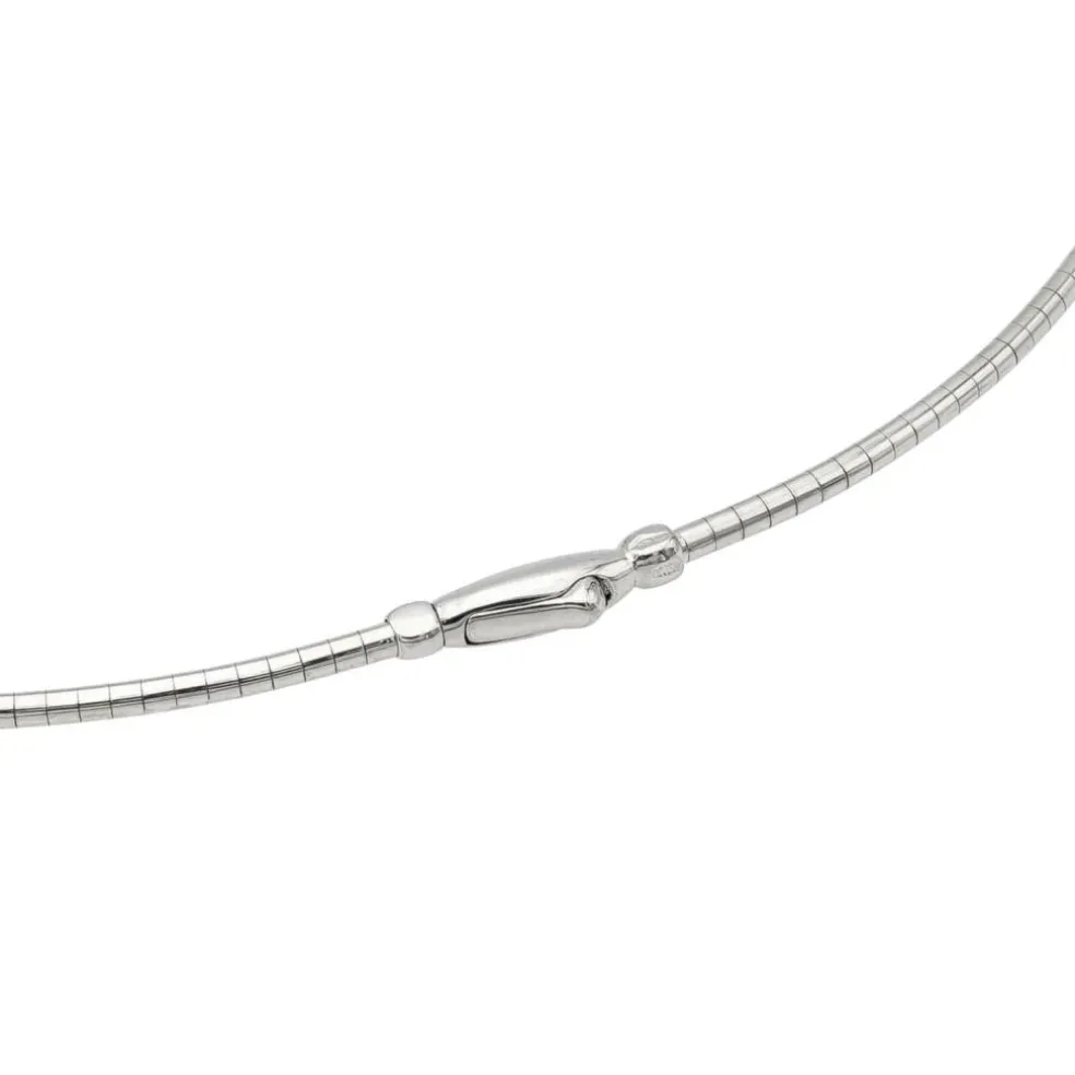 Collier Pendentif Or blanc Diamant