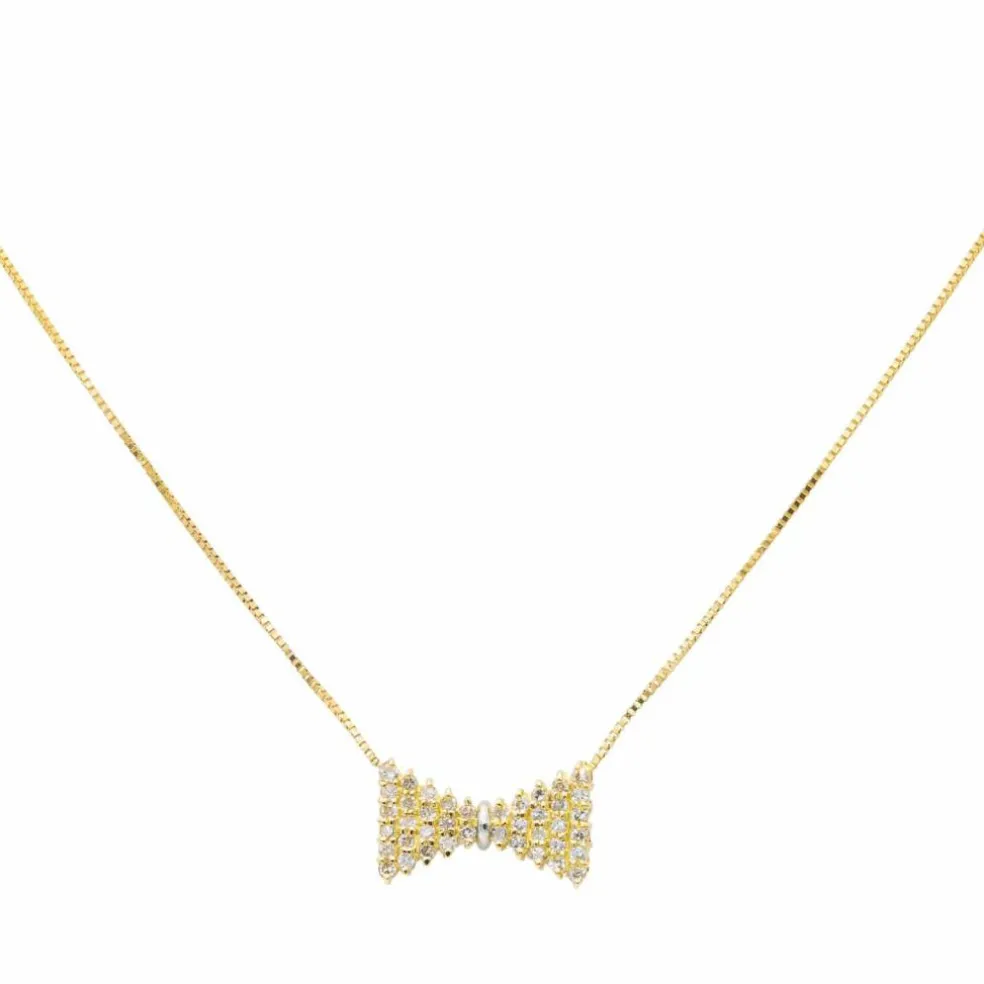 Collier Pendentif Or jaune Diamant