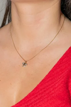 Collier Pendentif Or jaune Diamant