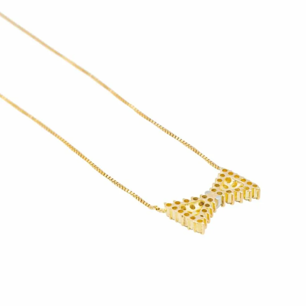 Collier Pendentif Or jaune Diamant