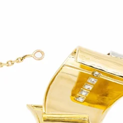 Collier Pendentif Or jaune Diamant