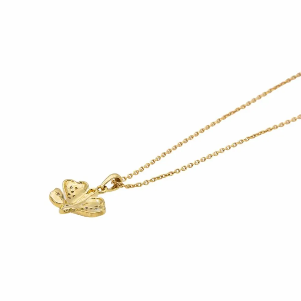 Collier Pendentif Or jaune Diamant