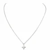 Collier Pendentif Platine Diamant