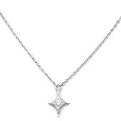 Collier Pendentif Platine Diamant