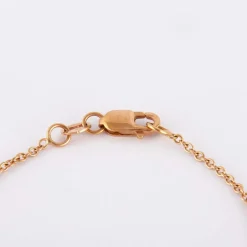 Collier Pendentif quartz rose, diamants