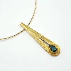 Collier pendentif tourmaline Bent Gabrielsen