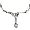 Collier Perle Diamants