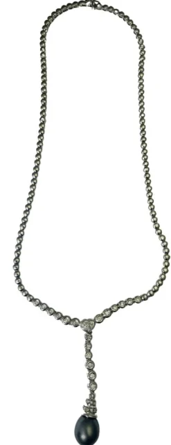 Collier Perle et Diamants