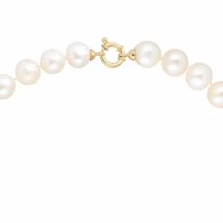 Collier Perle 11mm Or Jaune 18 Carats
