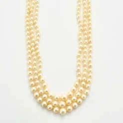Collier Perles 3 rangs
