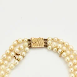 Collier Perles 3 rangs