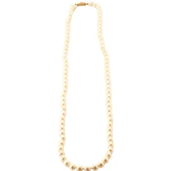 Collier Perles Akoya fermoir Or