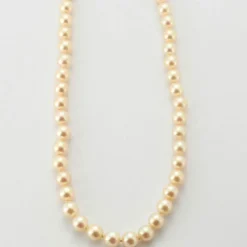 Collier Perles Akoya fermoir Or