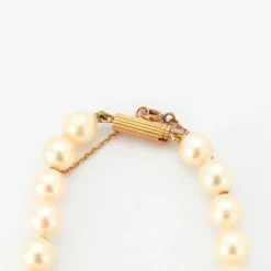 Collier Perles Akoya fermoir Or