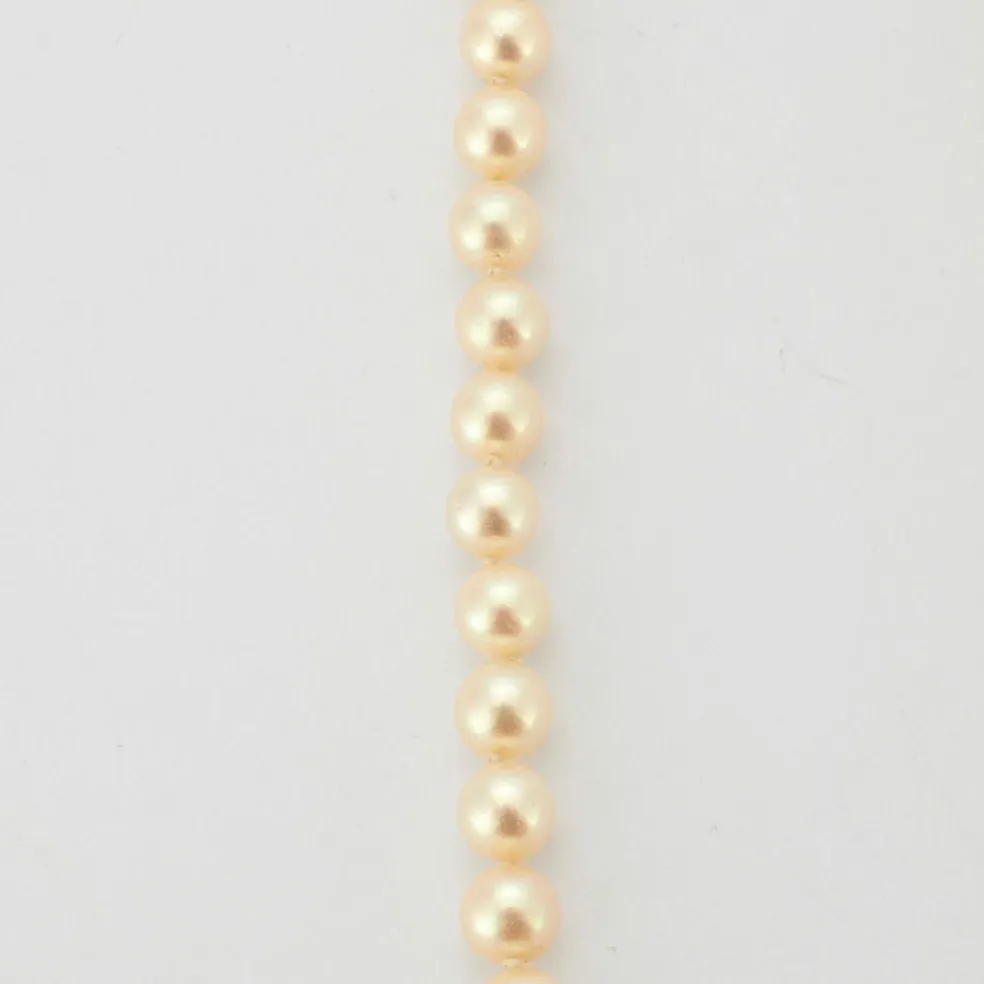 Collier Perles Akoya fermoir Or
