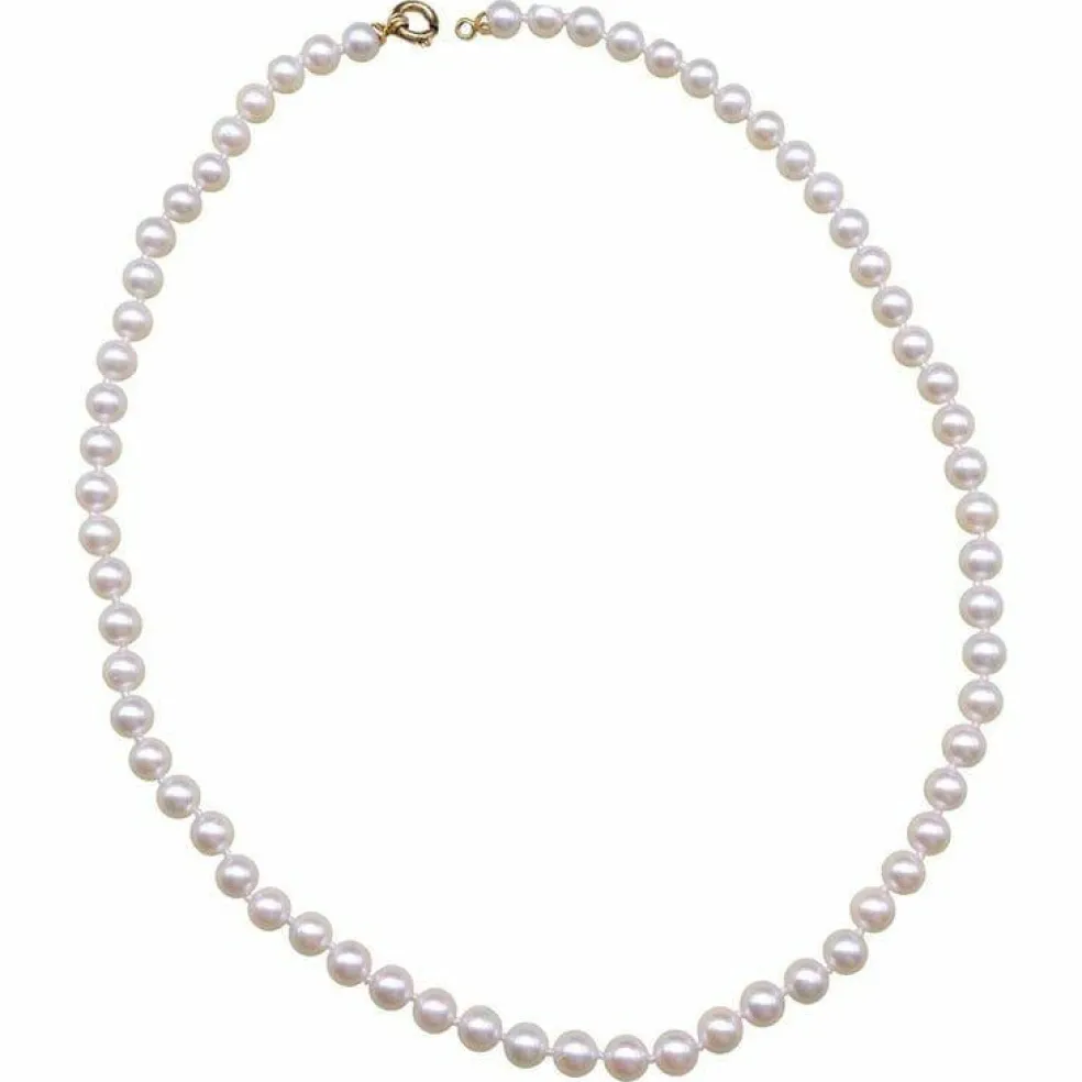 Collier Perles Akoya Or