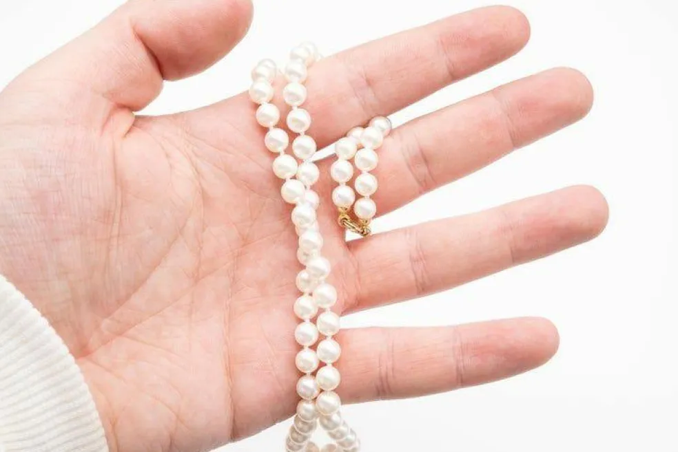 Collier Perles Akoya Or