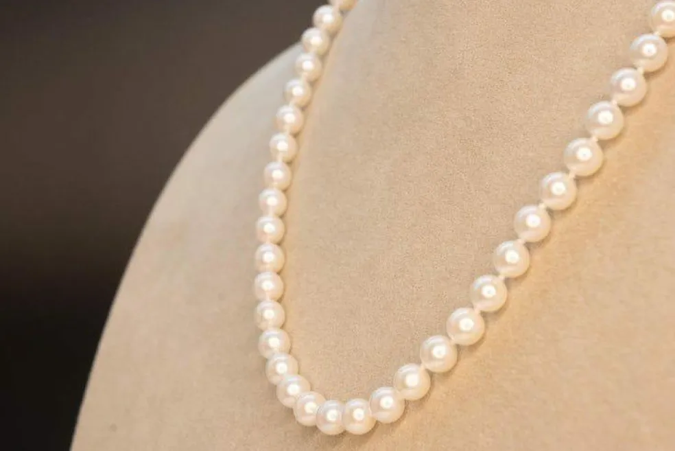 Collier Perles Akoya Or