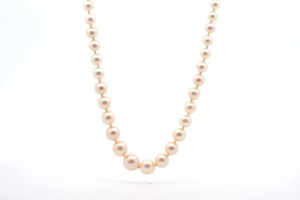 Collier perles de culture