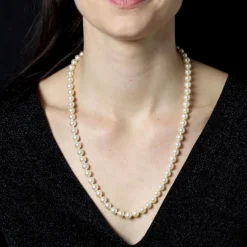Collier perles de culture choker