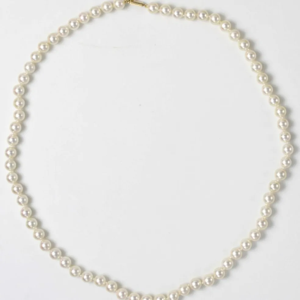 Collier perles de culture choker
