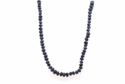 Collier perles de saphirs