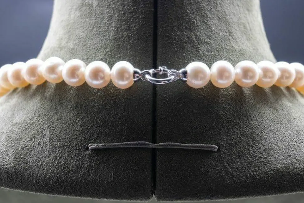 Collier Perles Or
