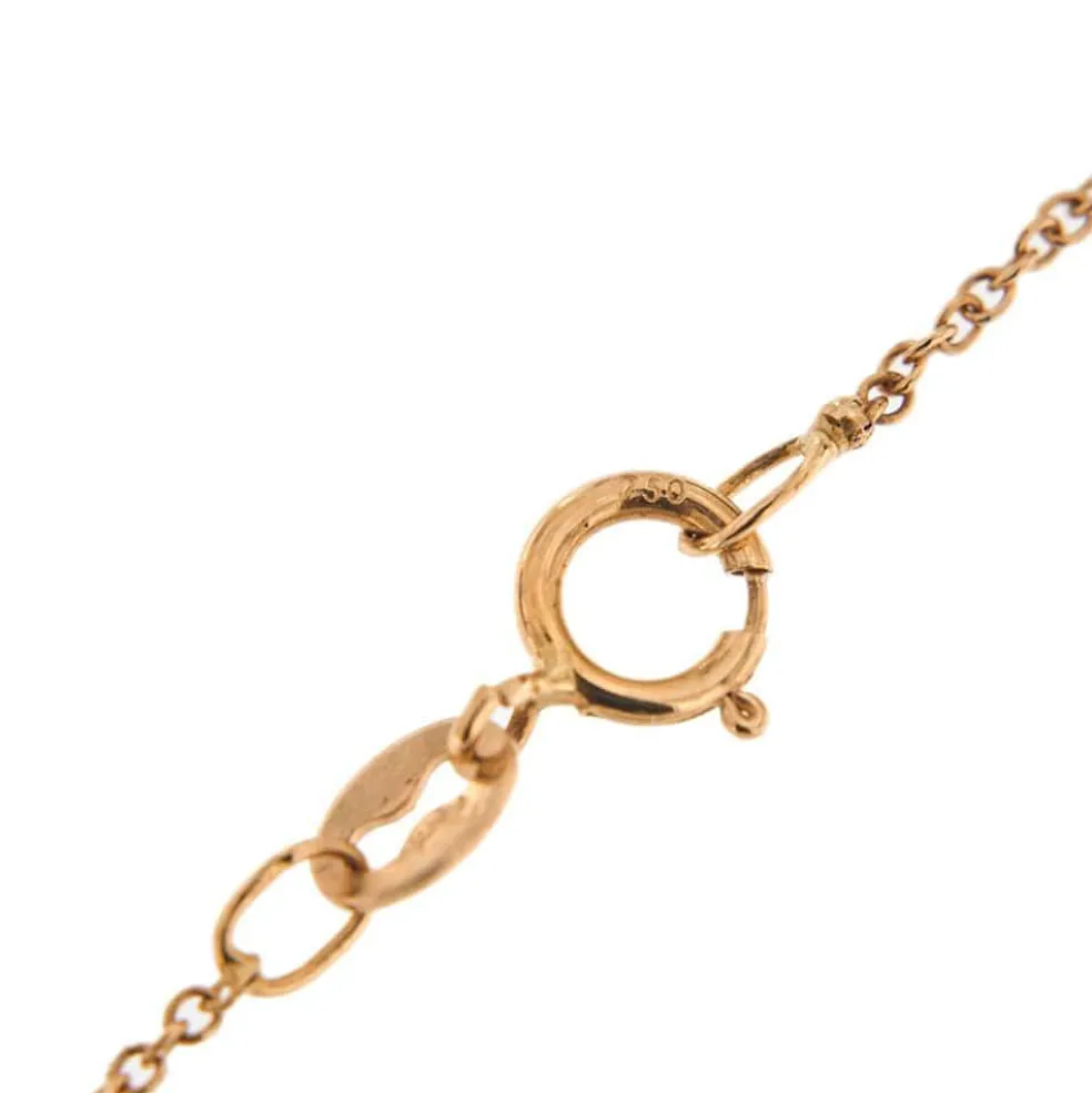 Collier point lumineux avec diamant de 0,73 ct