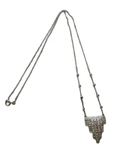 Collier époque Art Déco, diamants