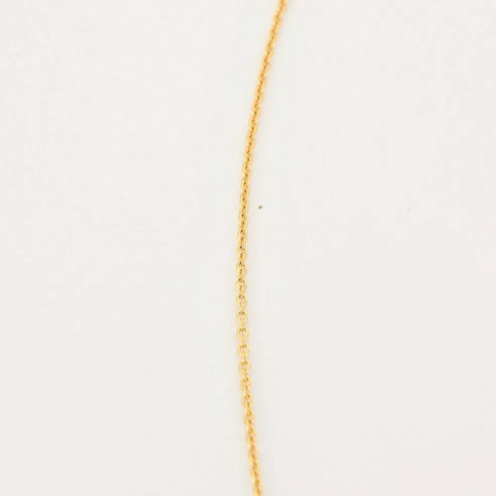 Collier Péridots, Améthyste en or jaune