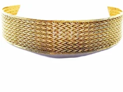 Collier Ras de cou Or jaune Perle