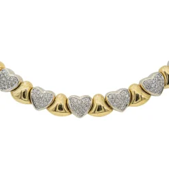 Collier Ras de cou Or jaune Diamant