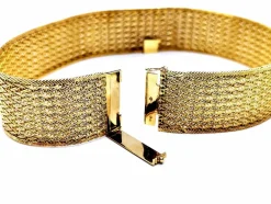 Collier Ras de cou Or jaune Perle