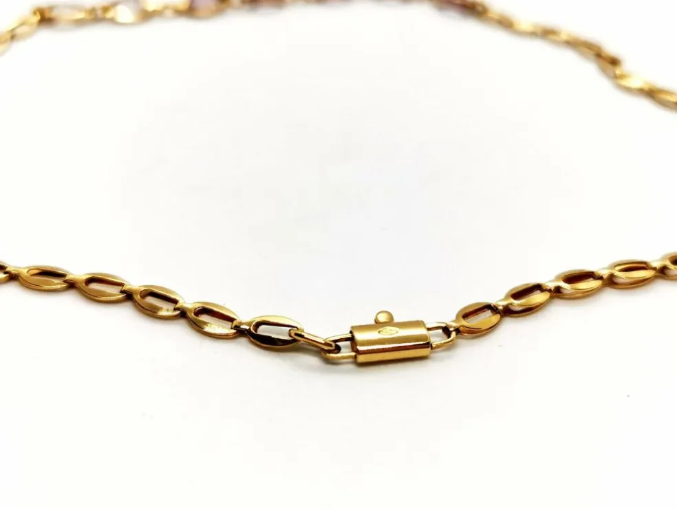 Collier Ras de cou Or jaune Améthyste