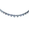 Collier rivière diamants ovales