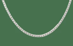 Collier Rivière Diamants Or Blanc