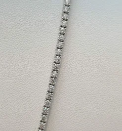 Collier rivière en Or blanc