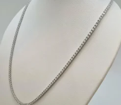 Collier rivière en Or blanc