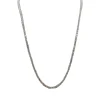 Collier rivière or blanc sertie de diamants
