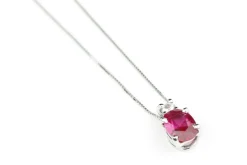 Collier Rubis Diamant