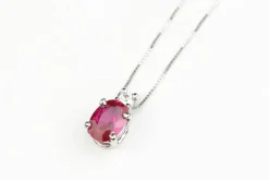 Collier Rubis Diamant