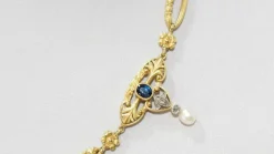 Collier Saphirs, Perles & Diamants