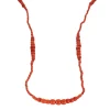 Collier sautoir Corail