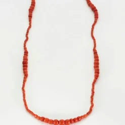Collier sautoir Corail