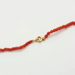Collier sautoir Corail