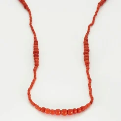 Collier sautoir Corail