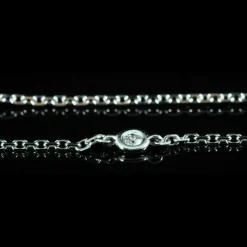 Collier sautoir diamants